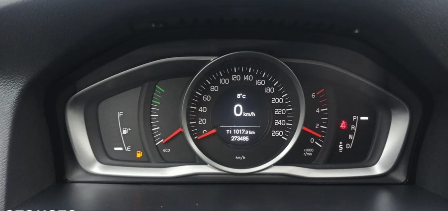 Volvo V60 cena 39900 przebieg: 270000, rok produkcji 2017 z Świebodzin małe 277